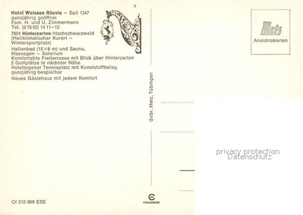 Hinterzarten Hotel Weißes Rössle Winter – Bild 2