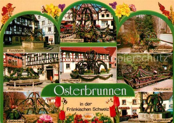 Fraenkische Schweiz Osterbrunnen Gößweinstein Forchheim Pot