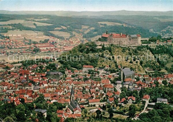 Kulmbach Fliegeraufnahme Burg