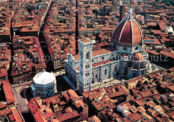 Firenze Florenz Fliegeraufnahme Dom