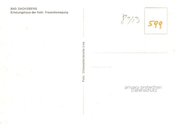 Dachsberg Michelsneukirchen Erholungshaus Katholische Frauenbewegun – Bild 2