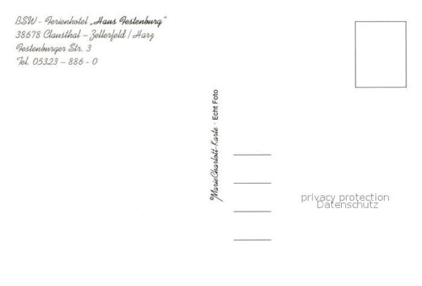 Clausthal-Zellerfeld BSW Ferienhotel Haus Festenburg – Bild 2