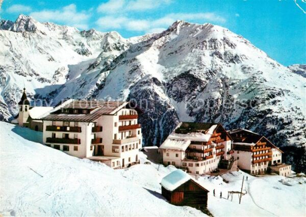 Oetztal Tirol Ski Sonnenparadies Hochsölden Winter