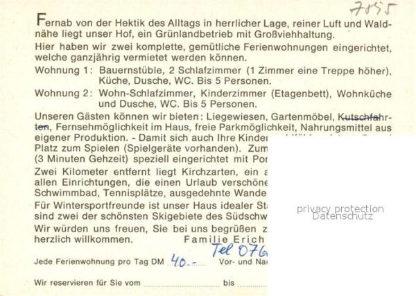 Kirchzarten Ferien auf dem Bauernhof Kohlbacherhof – Bild 2