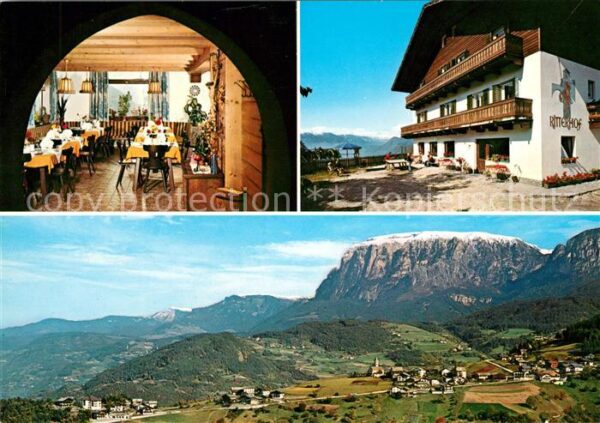 Steinegg Karneid Suedtirol Ritterhof Panorama