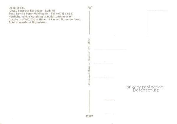 Steinegg Karneid Suedtirol Ritterhof Panorama – Bild 2
