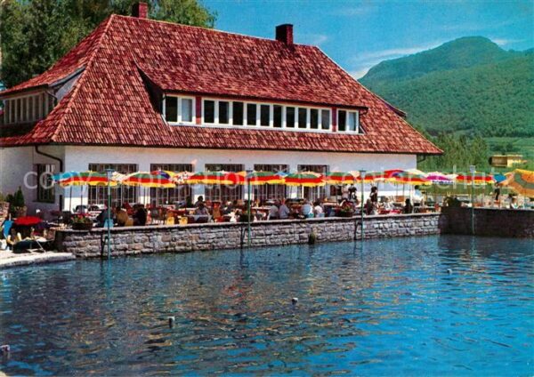 Kalterer See Suedtirol Restaurand Lido