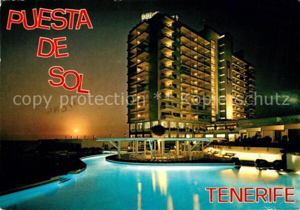 Playa de las Americas Hotel Gran Tinerfe Puesta de Sol