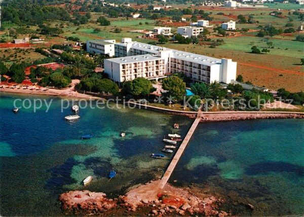 Santa Eulalia del Rio Fliegeraufnahme Hotel S Argamasa