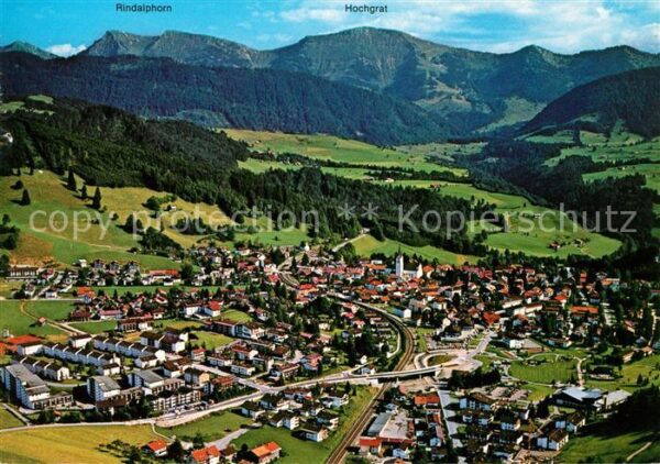Oberstaufen Fliegeraufnahme