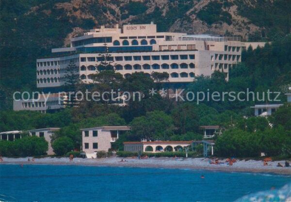 Greece Griechenland Rodos Bay