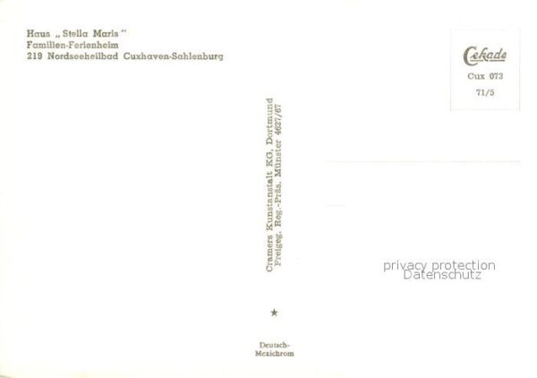 Sahlenburg Fliegeraufnahme Haus Stella Maris – Bild 2