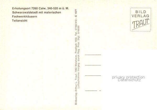Calw Fliegeraufnahme – Bild 2