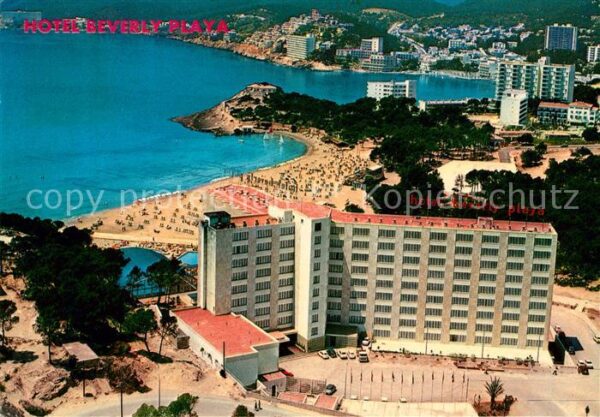 Mallorca Fliegeraufnahme Hotel Beverly Playa