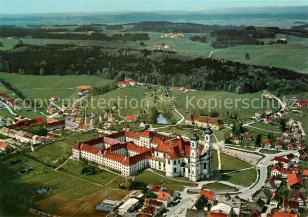 Ottobeuren Fliegeraufnahme Basilika Benediktinerab