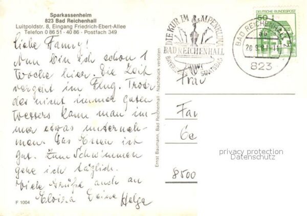 Bad Reichenhall Sparkassenheim – Bild 2