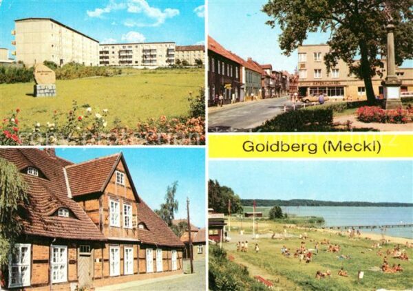 Goldberg Mecklenburg John Brinckman Straße Straße des Friede