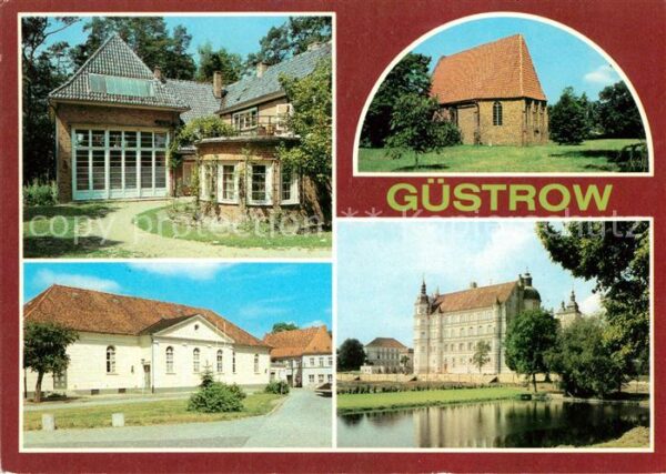 Guestrow Mecklenburg Vorpommern Ernst Barlach Haus Gertrudenkapele Schl