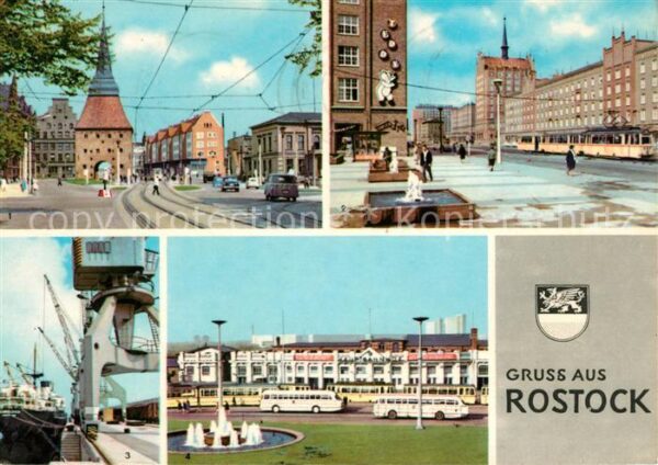 Rostock Steintor Überseehafen Bahnhof