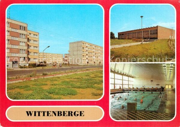 Wittenberge Prignitz Perleberger Straße Schwimmhalle