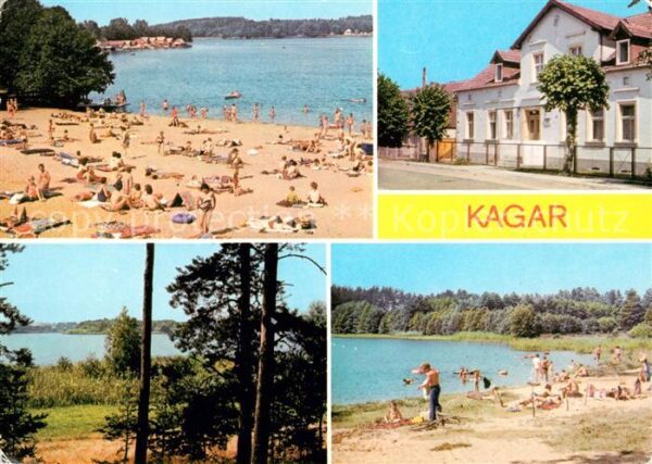 Kagar Großer Zechliner See Bramer See Großen