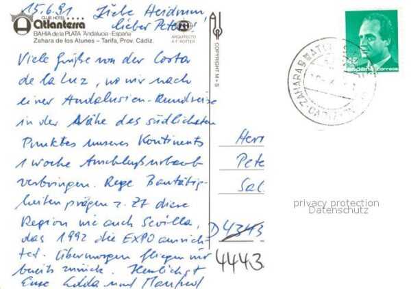 Andalucia Andalusien Club Hotel Atlanterra – Bild 2