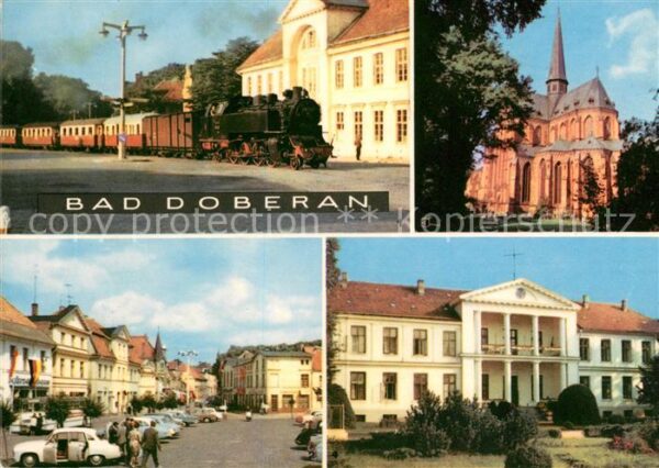 Bad Doberan Bäderbahn Markt Klosterkirche Moorbad