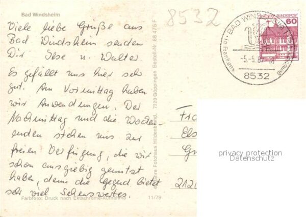 Bad Windsheim Stadtansicht – Bild 2
