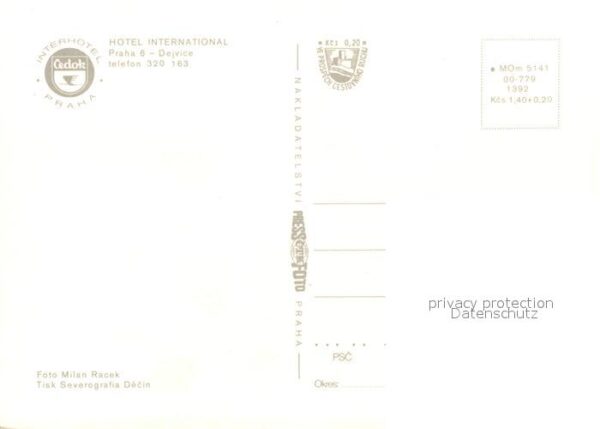 Praha Prahy Prague Hotel International – Bild 2