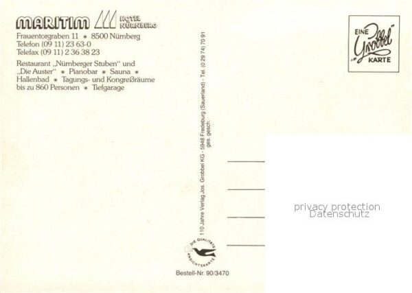 Nuernberg Hotel Maritim Nachtaufnahme – Bild 2