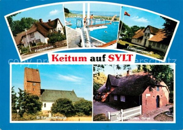 Keitum Sylt Friesenhaus Schwimmbad Friesenmuseum Se
