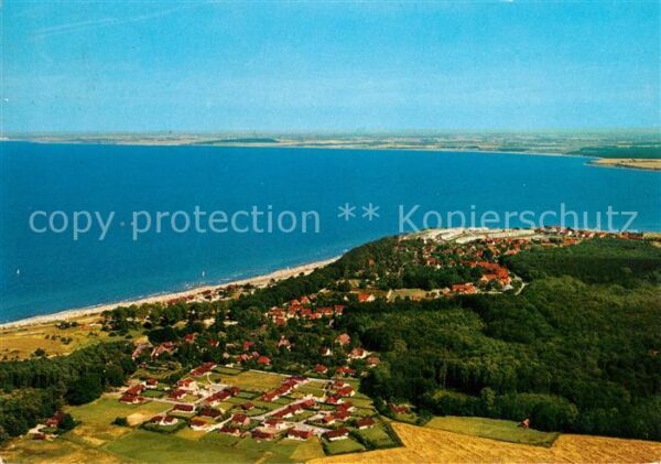 Hohwacht Ostseebad Fliegeraufnahme