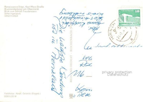 Freiberg Sachsen Renaissance Erker Karl Marx Straße Brun – Bild 2