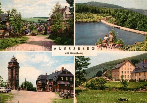 Auersberg Wildenthal Carlsfeld Sosa Talsperre des Friedens K