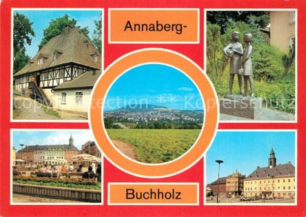 Annaberg-Buchholz Erzgebirge Frohnauer Hammer Plastik Erzgebirgische
