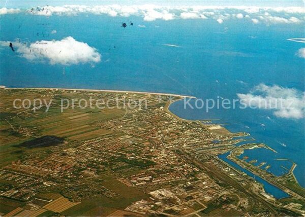 Cuxhaven Nordseebad Fliegeraufnahme