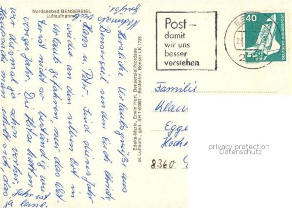 Bensersiel Fliegeraufnahme – Bild 2