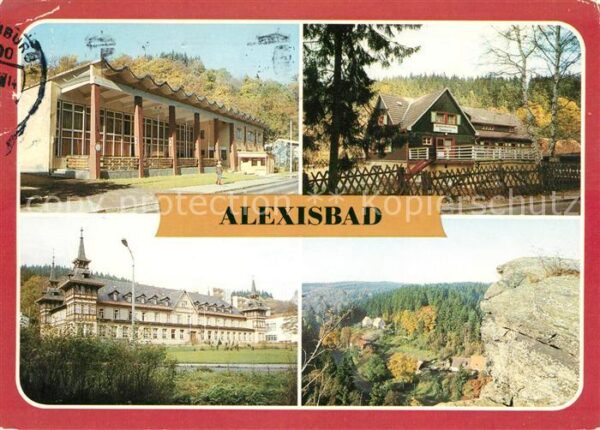 Alexisbad Harz HO Raststätte Golde Rose Kinderkurheim