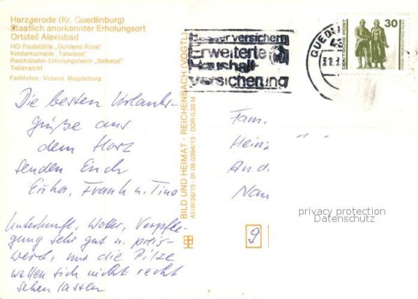 Alexisbad Harz HO Raststätte Golde Rose Kinderkurheim – Bild 2