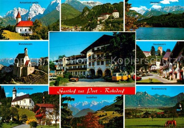 Rohrdorf Inn Antoniuskapelle Kufstein Hechtsee Wende