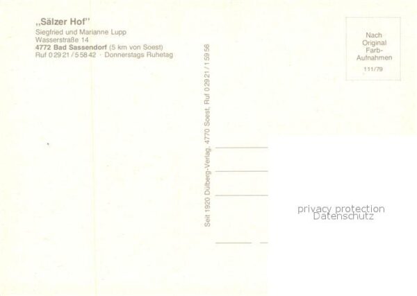 Sassendorf Bad Sälzer Hof – Bild 2