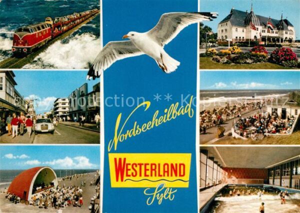 Westerland Sylt Transportzug Kurhäuser Konzerthalle Hin