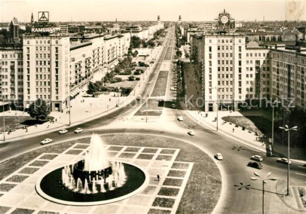 Berlin Strausberger Platz Karl Marx Allee