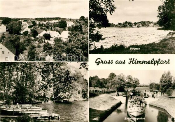 Himmelpfort Stolpsee Haussee Schleusengraben
