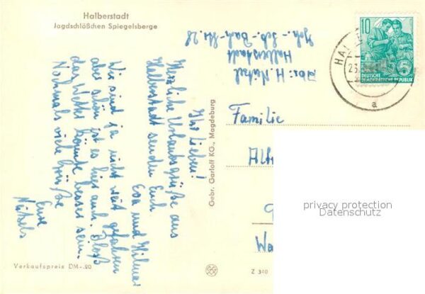Halberstadt Jagdschlösschen Spiegelsberge – Bild 2