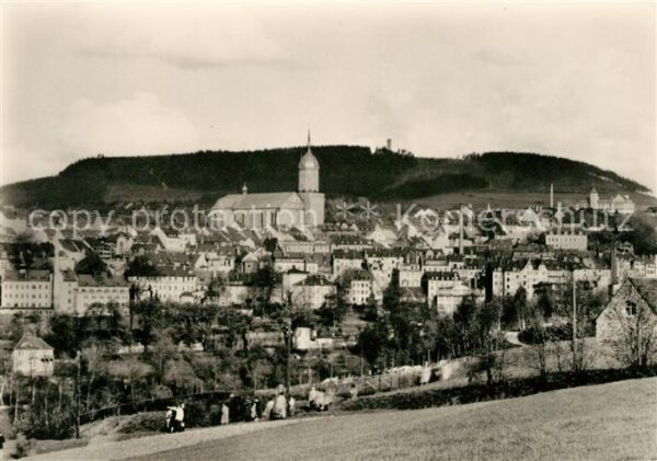 Annaberg-Buchholz Erzgebirge Panorama Pöhlberg