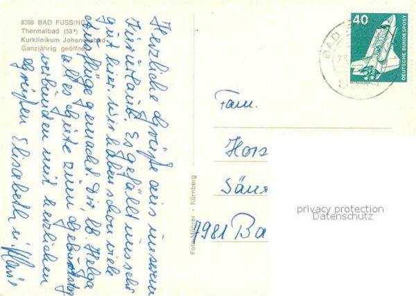 Bad Fuessing Thermalbad Kurklinikum Johannisba – Bild 2