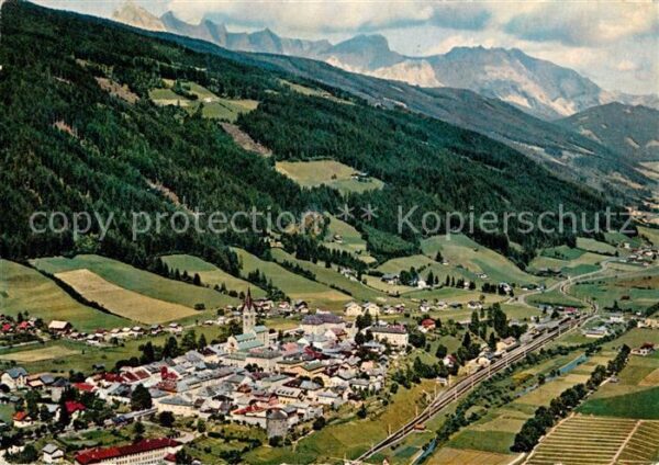 Radstadt Fliegeraufnahme Dachstein