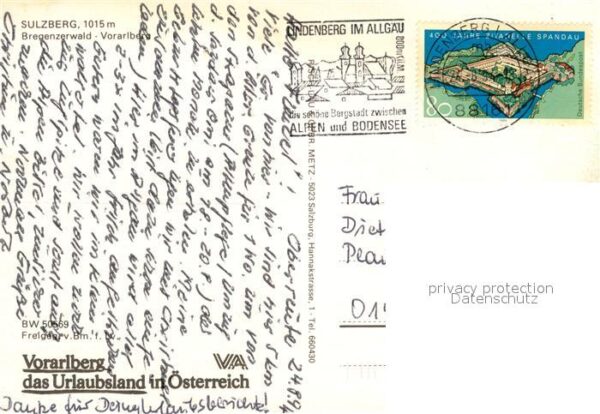 Bregenzerwald Fliegeraufnahme Sulzberg – Bild 2