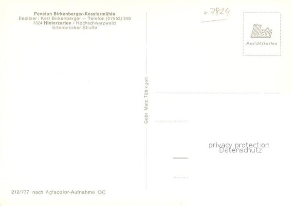 Hinterzarten Pension Birkenberger Kesslermühle – Bild 2